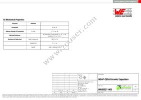 885352211003 Datasheet Page 2