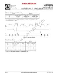 889834AKLFT Datasheet Page 3