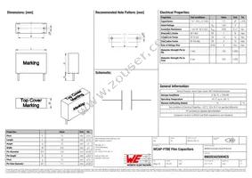 890263425004CS Datasheet Cover