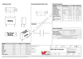 890283425002CS Datasheet Cover