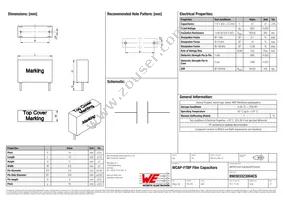 890303323004CS Datasheet Cover