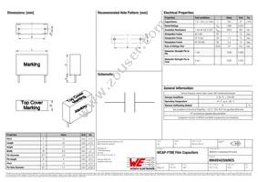 890493425009CS Datasheet Cover