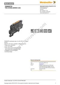 8950920000 Datasheet Cover