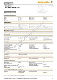 8950920000 Datasheet Page 2