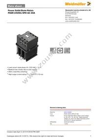 8952130000 Datasheet Cover