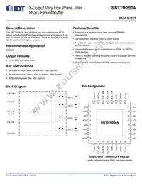 8INT31H800ANLGI8 Datasheet Cover