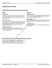 8T49N203ANLGI Datasheet Page 22