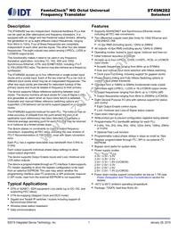 8T49N282C-999NLGI Datasheet Cover