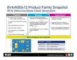 8V41NS0412NLGI Datasheet Page 2