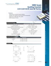 8Z-32.000MAAJ-T Datasheet Cover