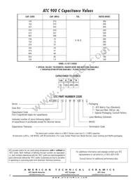 900C105MT100X Datasheet Page 2