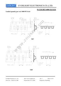 91-21SUBC/S400-A6/TR9 Datasheet Page 6