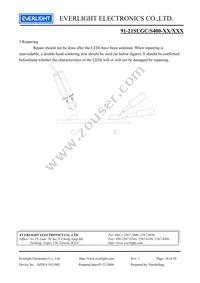 91-21SUGC/S400-A4/TR9 Datasheet Page 10