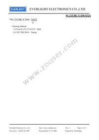 91-21UBC/C430/TR7 Datasheet Page 4