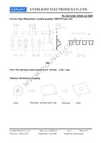 91-21UYOC/S530-A3/TR9 Datasheet Page 6