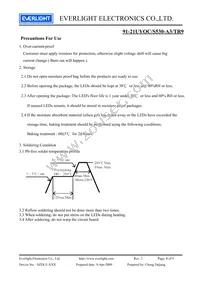 91-21UYOC/S530-A3/TR9 Datasheet Page 8