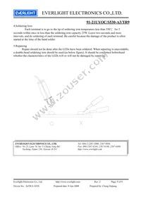 91-21UYOC/S530-A3/TR9 Datasheet Page 9
