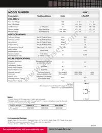 9104-12-10 Datasheet Page 2