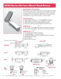 9201-05-30 Datasheet Cover