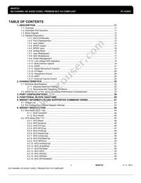 92HD73C1X5PRGXB2X8 Datasheet Page 3