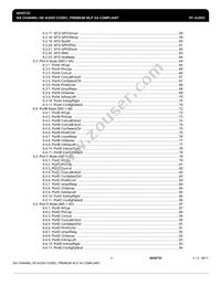 92HD73C1X5PRGXB2X8 Datasheet Page 4