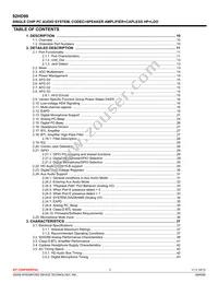 92HD99B3X5NDGIWCX8 Datasheet Page 3