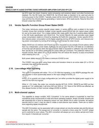 92HD99B3X5NDGIWCX8 Datasheet Page 16