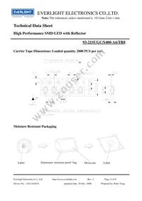 93-21SUGC/S400-A6/TR8 Datasheet Page 6