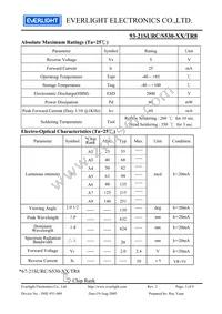 93-21SURC/S530-A3/TR8 Datasheet Page 3