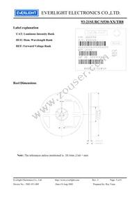 93-21SURC/S530-A3/TR8 Datasheet Page 5