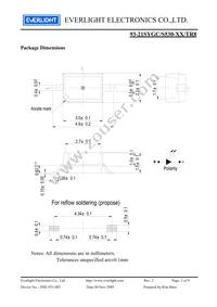 93-21SYGC/S530-E2/TR8 Datasheet Page 2