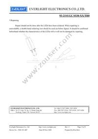93-21SYGC/S530-E2/TR8 Datasheet Page 9