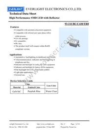 93-21UBC/C430/TR8 Datasheet Cover