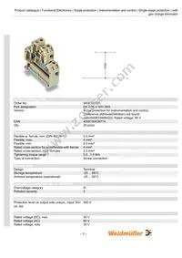 9400300000 Datasheet Cover