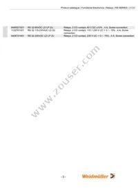 9406121001 Datasheet Page 3