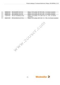 9406221001 Datasheet Page 3