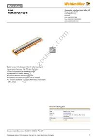 9445220000 Datasheet Cover