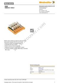 9447000000 Datasheet Cover