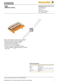 9447100000 Datasheet Cover