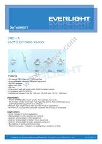 95-21SUBC/S400-A4/TR10 Datasheet Cover