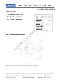 95-21SUBC/S400-A6/TR10 Datasheet Page 5