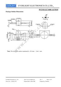 95-21SUGC/S400-A4/TR10 Datasheet Page 2