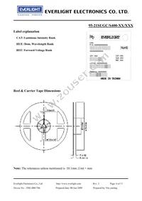 95-21SUGC/S400-A4/TR9 Datasheet Page 6