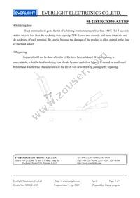 95-21SURC/S530-A3/TR9 Datasheet Page 9