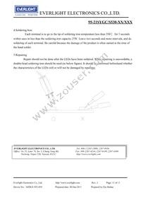 95-21SYGC/S530-E2/TR10 Datasheet Page 11