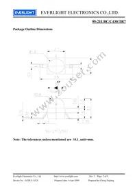 95-21UBC/C430/TR7 Datasheet Page 2