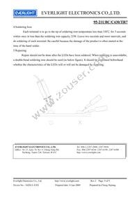 95-21UBC/C430/TR7 Datasheet Page 9