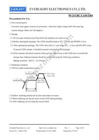 95-21UBC/C430/TR9 Datasheet Page 8