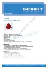 95-21USRD/S357/TR7 Datasheet Cover