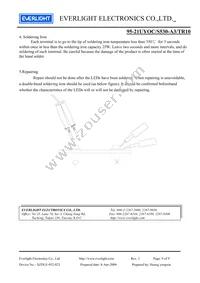 95-21UYOC/S530-A3/TR10 Datasheet Page 9